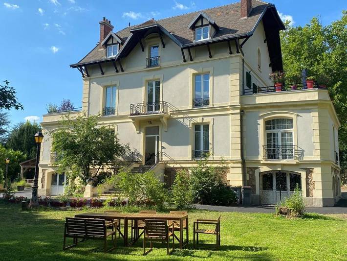 Appartement de vacances pour 9 personnes, avec Terrasse et Jardin