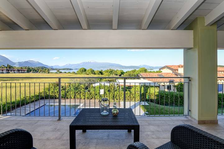 Ferienwohnung für 6 Personen, mit Seeblick und Balkon in Manerba del Garda - 2