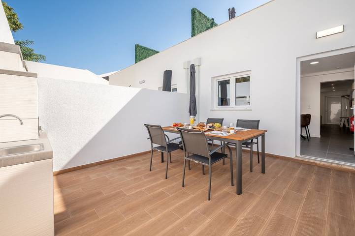 Casa de férias para 4 pessoas, com varanda em Montijo