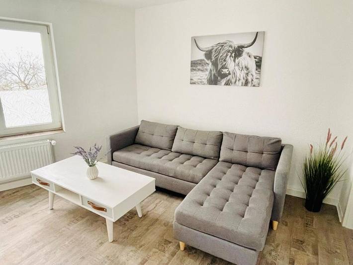 Ferienwohnung für 4 Personen, mit Terrasse und Garten sowie Ausblick in Fürstenberg