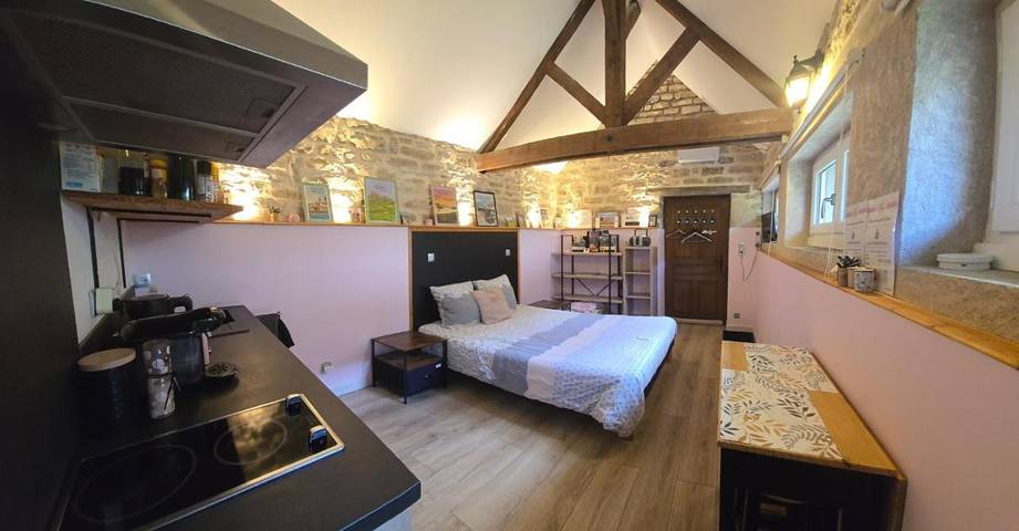 Appartement de vacances pour 3 personnes, avec Terrasse et Jardin