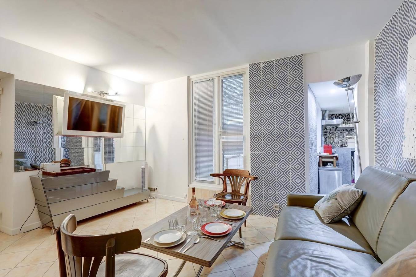 Appartement entier, Paris Maison Lombards Terrasse in Paris 4e Arrondissement, Paris