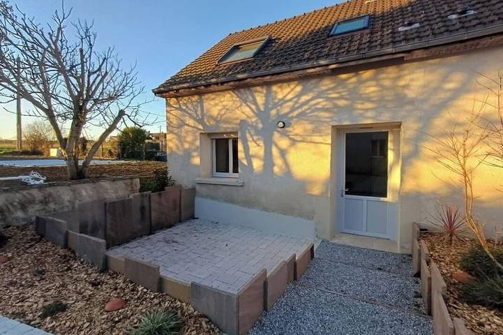 Maison de vacances pour 5 personnes, avec piscine, animaux acceptés à Mosnes