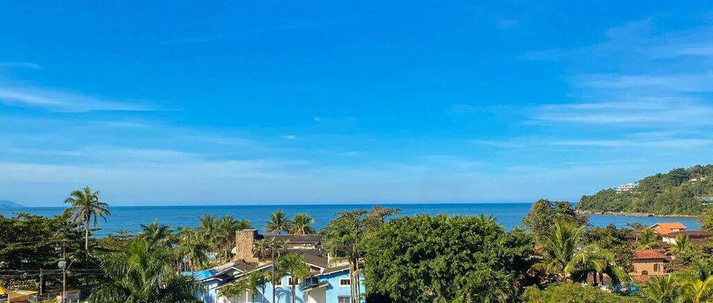 Ganze Wohnung, Apartment mit Panoramablick, Pool und zwei Parkplätze, neu in Toninhas Ubatuba, Ubatuba