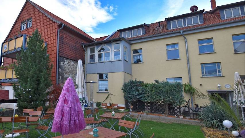 Ferienwohnung für 5 Personen, mit Garten, mit Haustier in Ballenstedt