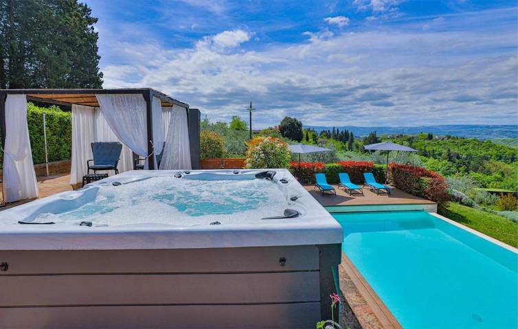 Location de vacances pour 10 personnes, avec terrasse ainsi que jardin et piscine à Certaldo - 3