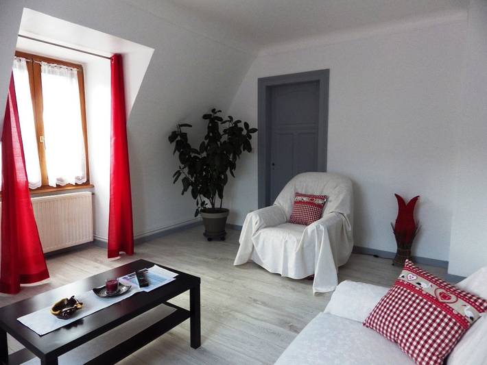 Appartement de vacances pour 6 personnes, avec Terrasse et Jardin dans le Haut-Rhin