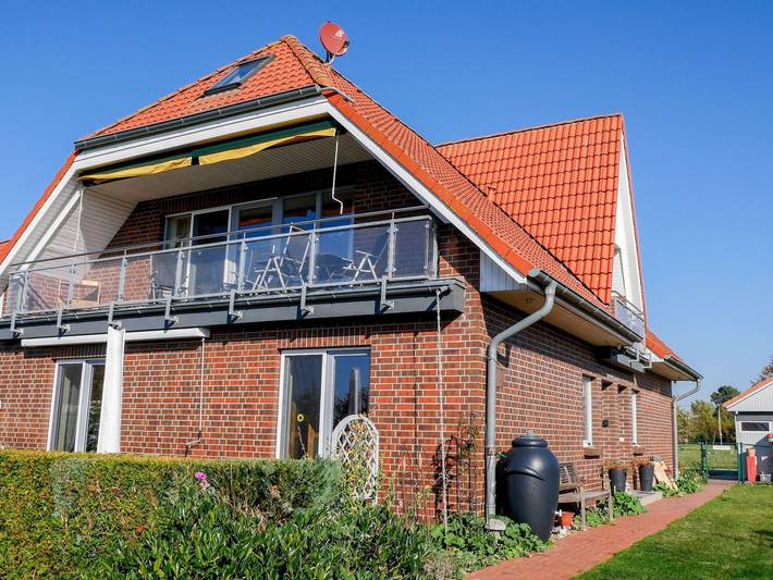 Ferienwohnung für 9 Personen, mit Ausblick und Terrasse sowie Garten am Saaler Bodden - 4