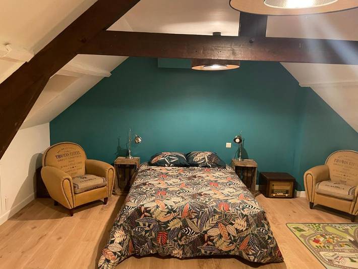 Location de vacances pour 6 personnes, avec jardin et vue à Neuville-sous-Montreuil