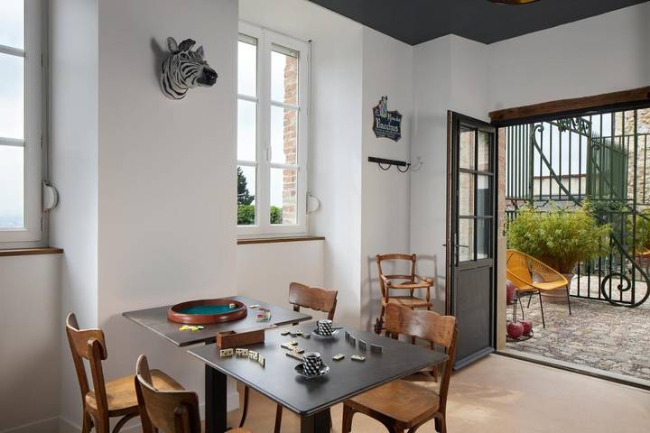 Chambre d’hôte pour 2 personnes, avec vue et piscine ainsi que terrasse et jardin, animaux acceptés à Hautvillers - 2