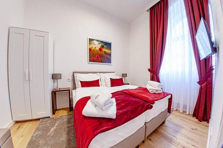 Ferienwohnung für 3 Personen, mit Sauna und Ausblick in Marienbad