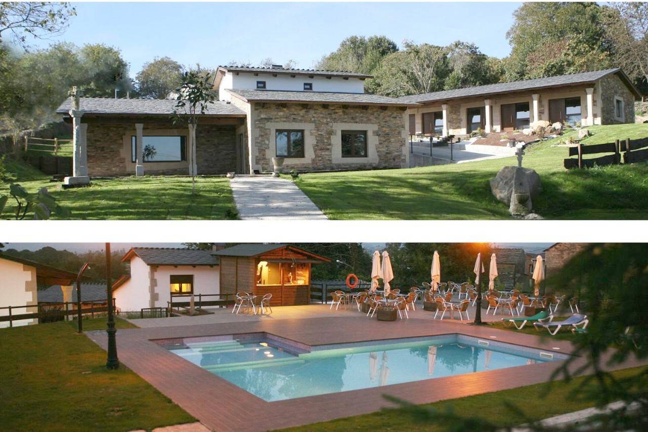 Casa Barbadelo in Sarria, Reserva da Biosfera Ribeira Sacra e Serras do Oribio e Courel