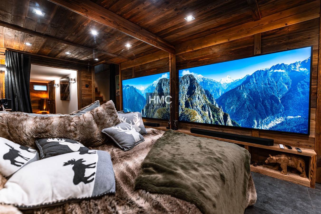 Chalet Moose Lodges, Spa & Sauna in Les Angles, Région de Prades