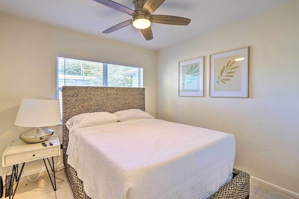 Cute & Cozy Florida Duplex: Walk to Beaches! in Cocoa Beach, Space Coast