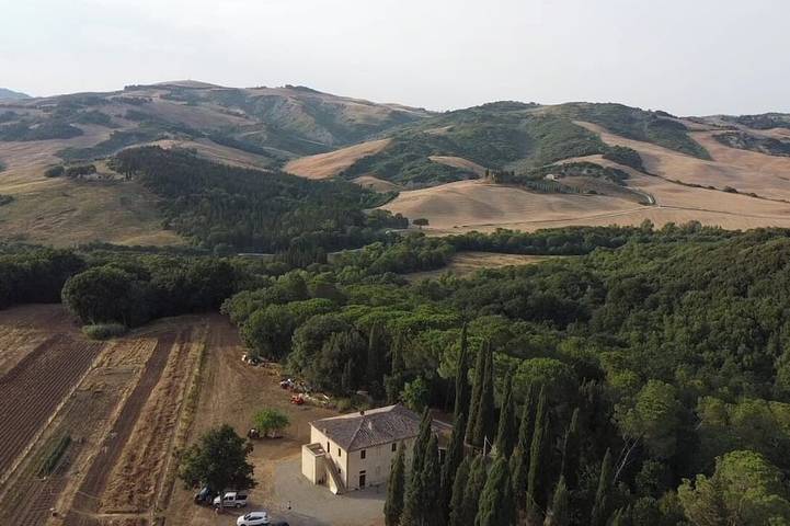 Chambre d’hôte pour 12 personnes, avec piscine à Volterra