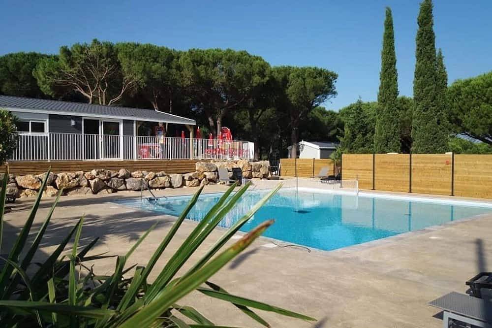 Camping 3 étoiles - Piscine  - ccbfhbd in Bizanet, Mittelmeerküste (Frankreich)