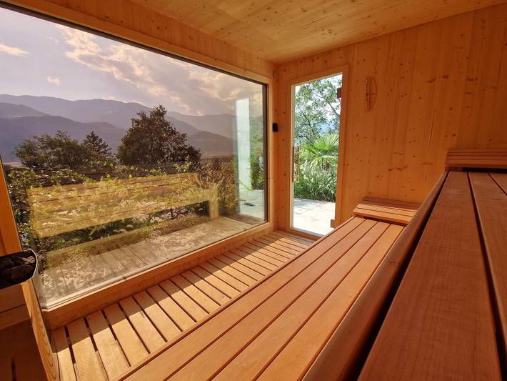 Monolocale intero, Nuova sistemazione "Videre Lodge Camera Doppia" con vista montagna, Wi-Fi e terrazza in Gargazzone, Alpi Sarentine