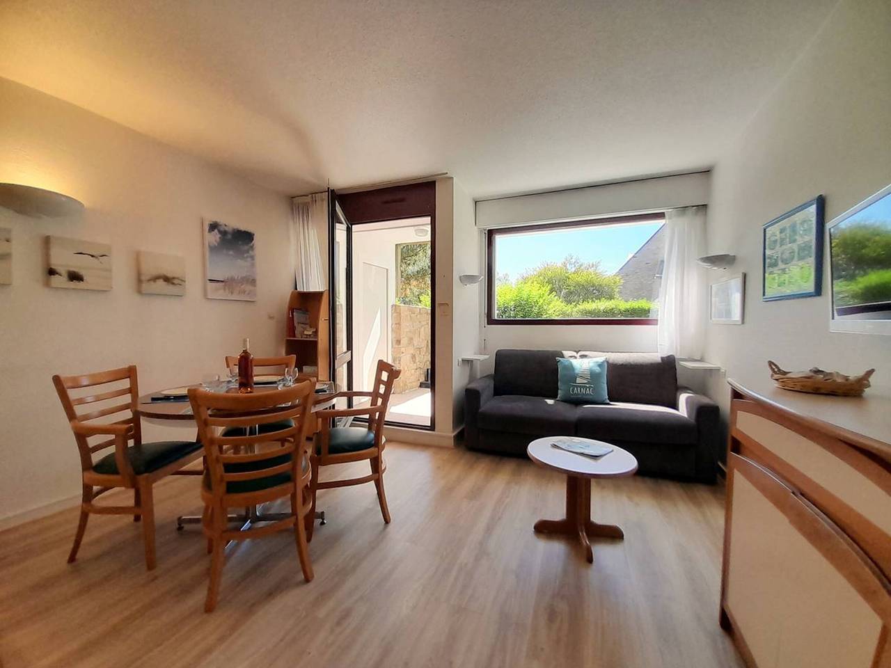 Studio entier, Carnac: Studio Cabine 28m², Piscine, Animaux Acceptés in Carnac, Côte des Mégalithes