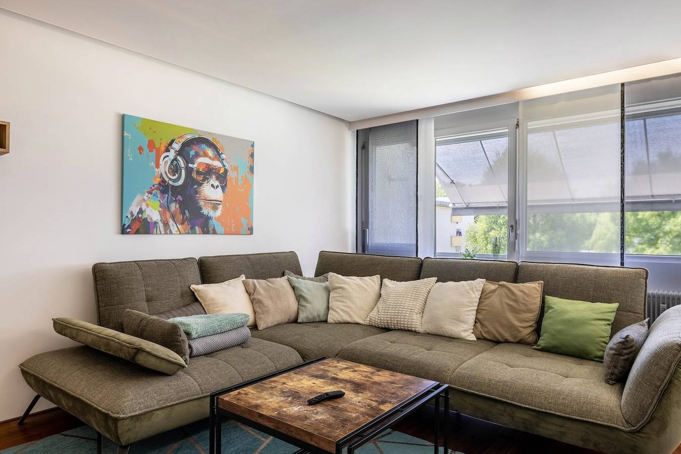 Ganze Wohnung, Apartment „Cozy“ mit Bergblick, privater Terrasse und Wlan in Dornbirn, Bodensee-Vorarlberg