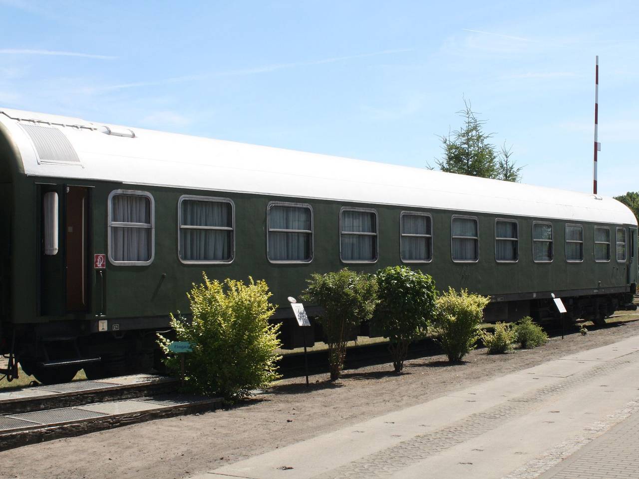 Lokschuppen Pasewalk-Erlebnisübernachtung im Schlafwagen in Pasewalk, Vorpommern