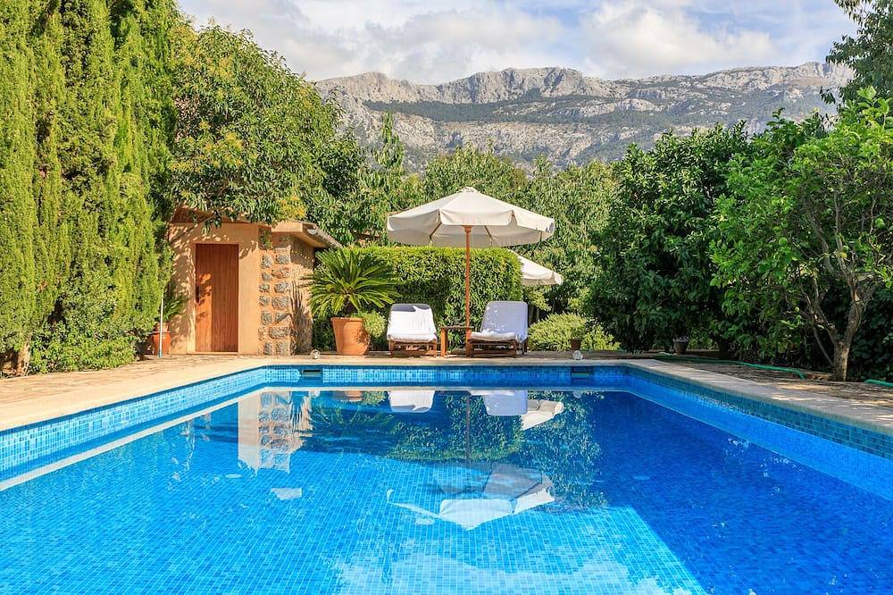 Encantadora Casita en Sóller con piscina y jardín. in L'Horta, Sóller