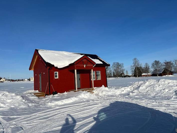Chalet voor 7 personen, met terras en uitzicht in Zweden