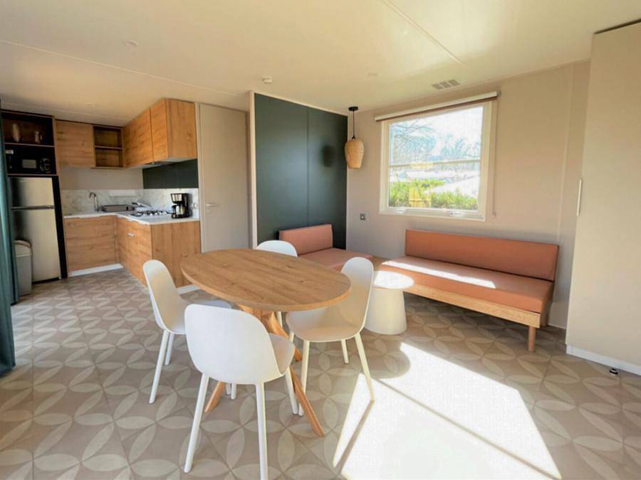 Camping Biper Gorri - Mobilheim 4 personen - Mh2 Prestige O'Hara 844 in Espelette, Bayonne und Umgebung