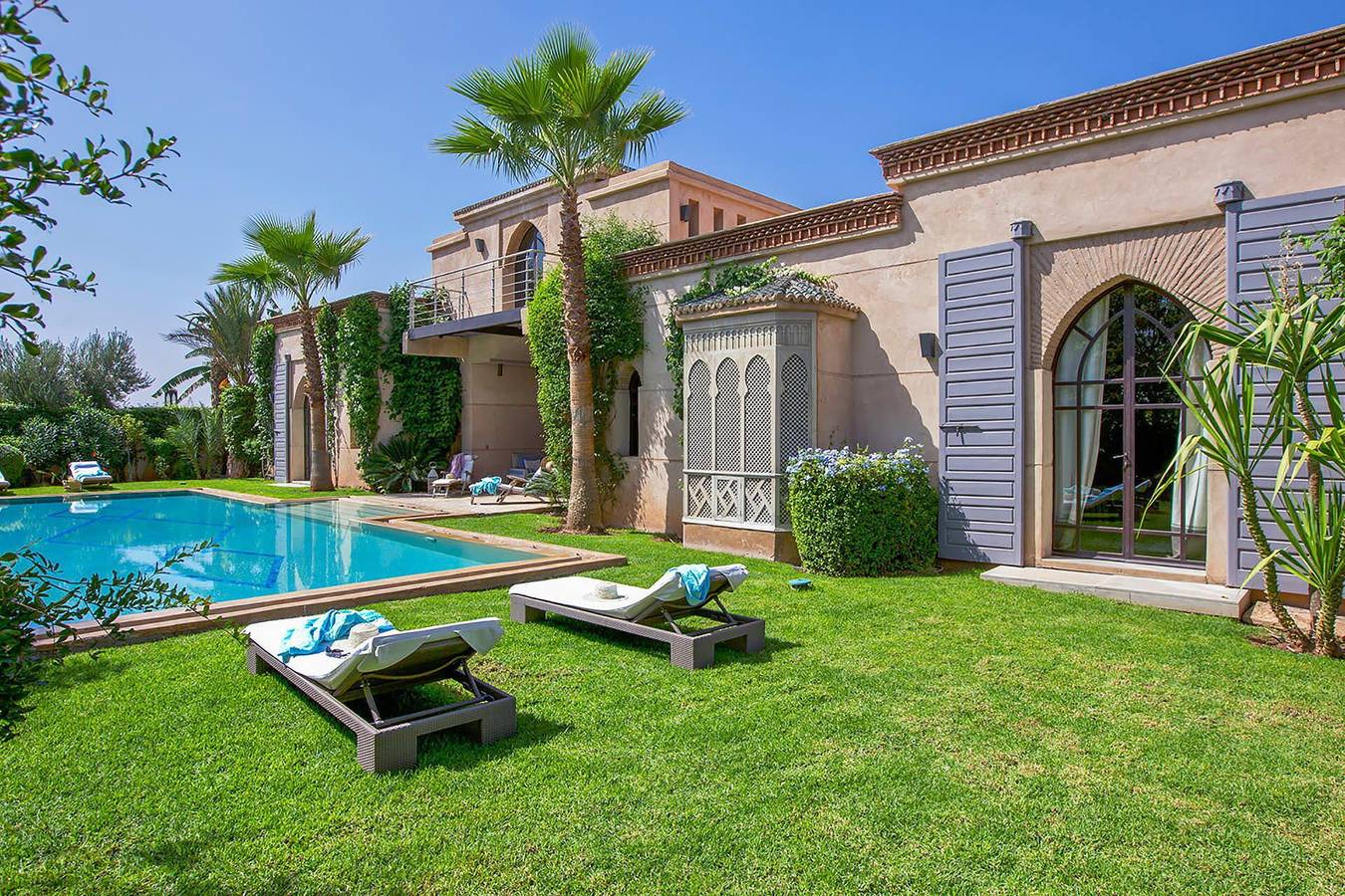 Villa pour 8 personnes avec sauna in arrondissement d'Annakhil, Marrakech