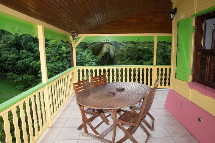 Maison de vacances pour 4 personnes, avec terrasse en Martinique - 4