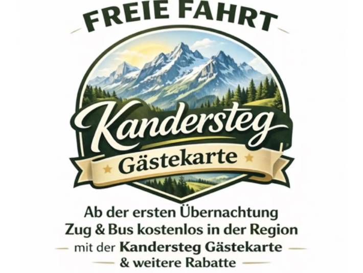 Ferienwohnung für 4 Personen, mit Terrasse in Kandersteg