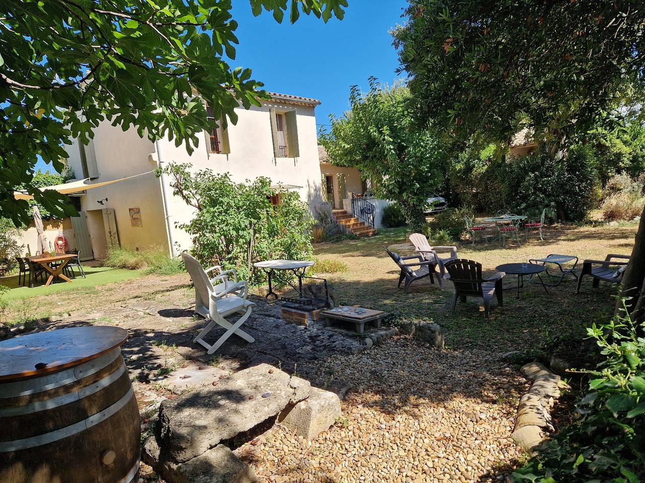 Garrigouilles in Aigues-Vives, Côte méditerranéenne (France)