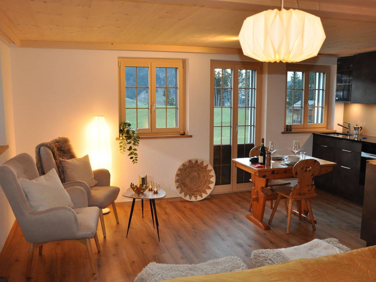 Appartement entier, Tüllerhus Studio in Saanenmöser, Saanen