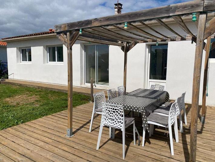 Maison de vacances pour 9 personnes, avec terrasse, animaux acceptés