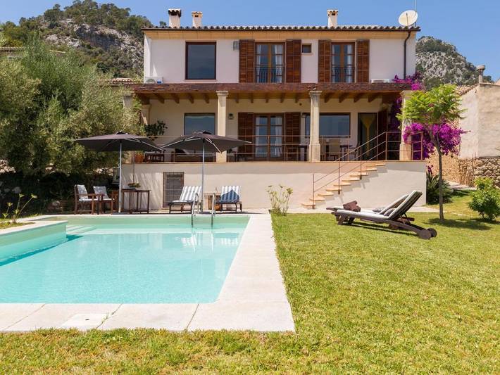 Ferienhaus für 4 Personen, mit Garten und Ausblick sowie Pool - 1