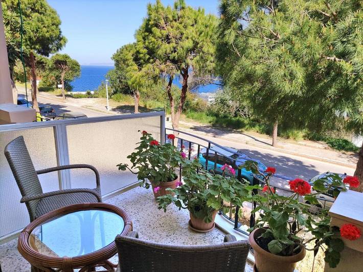 Vakantiewoning voor 6 personen, met balkon en uitzicht in Rhodos Stad