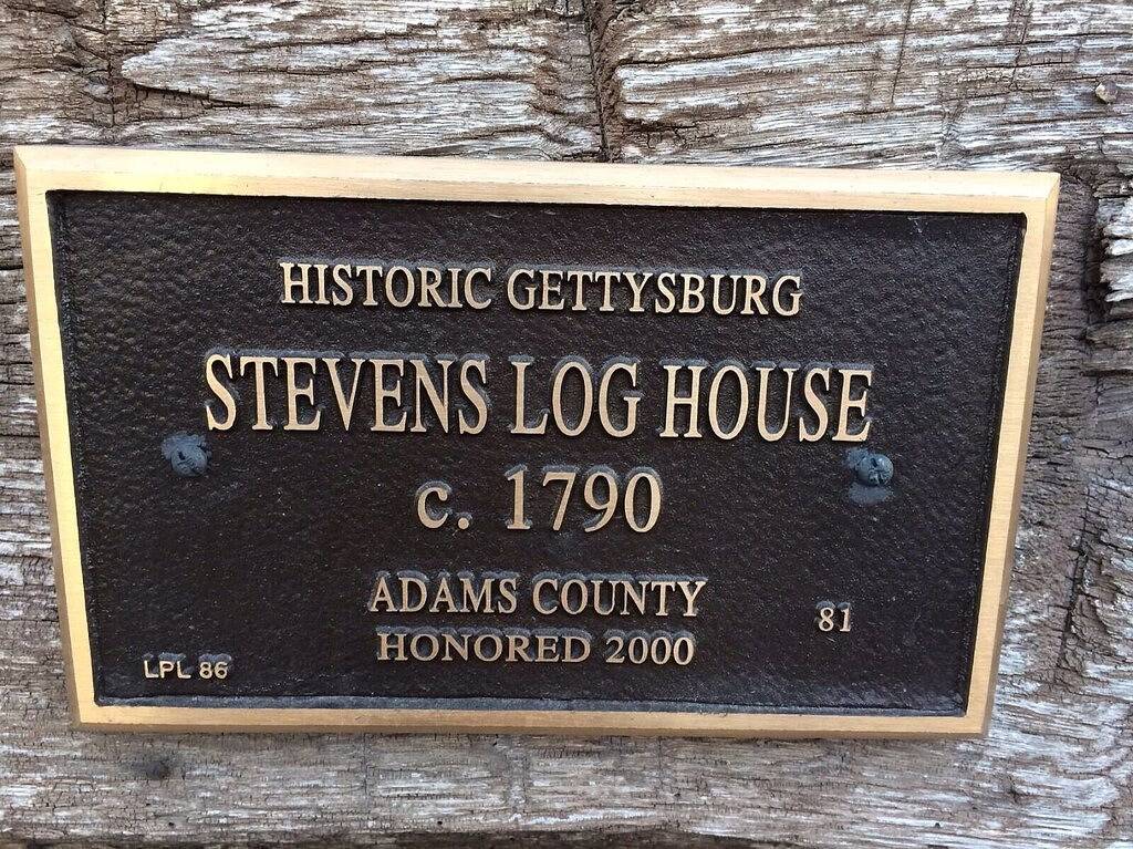 Thaddeus Stevens 'Gettysburg Log Home in Gettysburg, Adams County (PA)