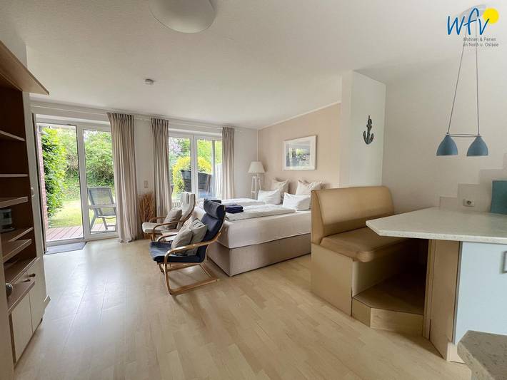 Filter.pet.apartment für 2 Personen, mit Terrasse und Garten auf den Ostfriesische Inseln - 4