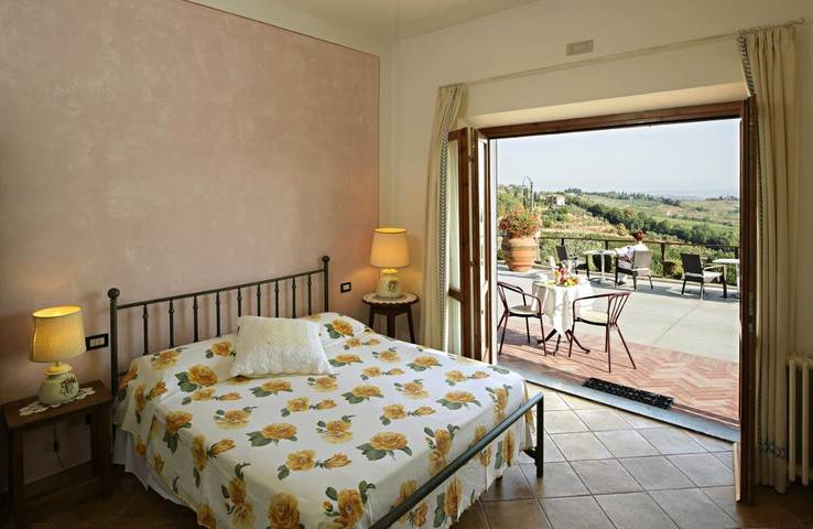 Chambre d’hôte pour 2 personnes, avec jardin et vue à San Gimignano - 2