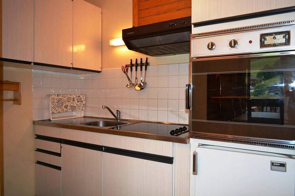 Appartement entier, 1er étage, vue pistes de ski, balcon, télévision, 43m², Le Grand Bornand in Le Grand-Bornand, Région d'Annecy