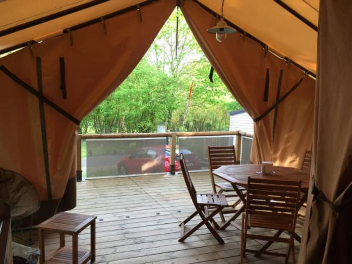 Camping du Perche Bellemois - Tienda de campaña 5 personas - Lodge Esprit Glamping in Bellême, Parc naturel régional du Perche