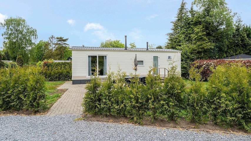 Chalet voor 4 personen, met zwembad en tuin in Baarle-Nassau Gemeente