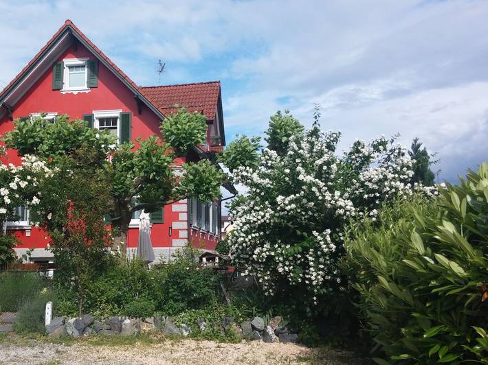 Pension, mit Garten in 