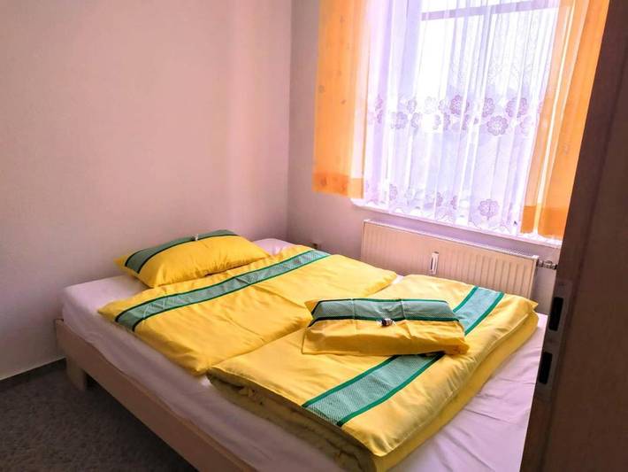 Ferienwohnung für 3 Personen, mit Terrasse und Garten sowie Ausblick in Falkenstein