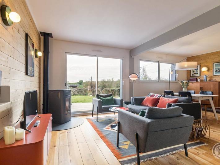 Gîte pour 5 personnes, avec jardin à Les Moitiers-d'Allonne - 4