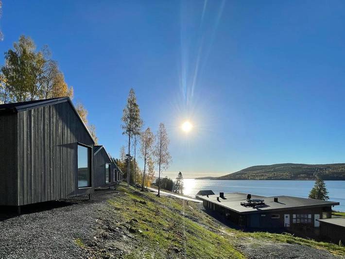 Camping för 2 Personer, med Terass samt Bastu och Utsikt på Höga kusten