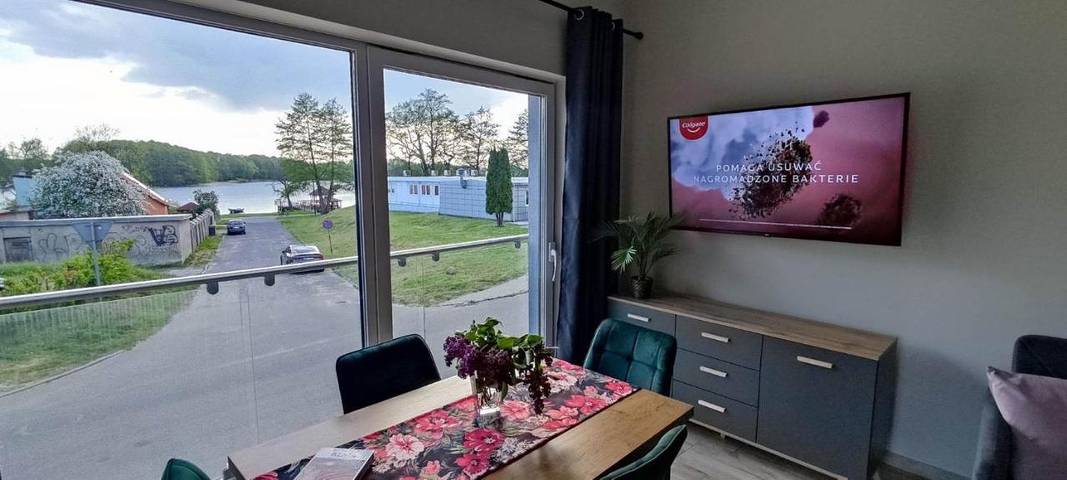 Ferienwohnung für 4 Personen, mit Ausblick in Polen