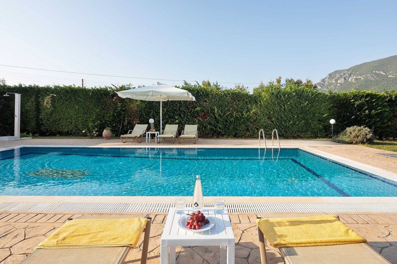 Villa per 6 persone con vista oceano in Corfù