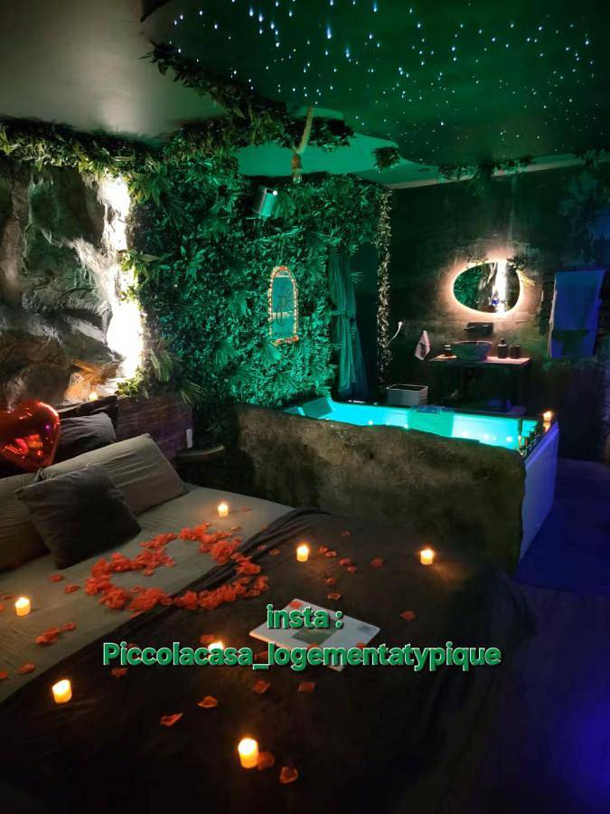 Appartement de vacances pour 2 personnes, avec Jacuzzi ainsi que Terrasse et Jardin