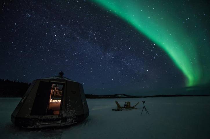 Boot für 2 Personen, mit Garten und Ausblick in Schweden