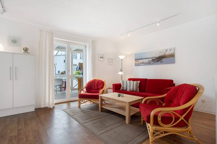 Ferienwohnung für 6 Personen, mit Balkon und Sauna in Mönchgut-Granitz